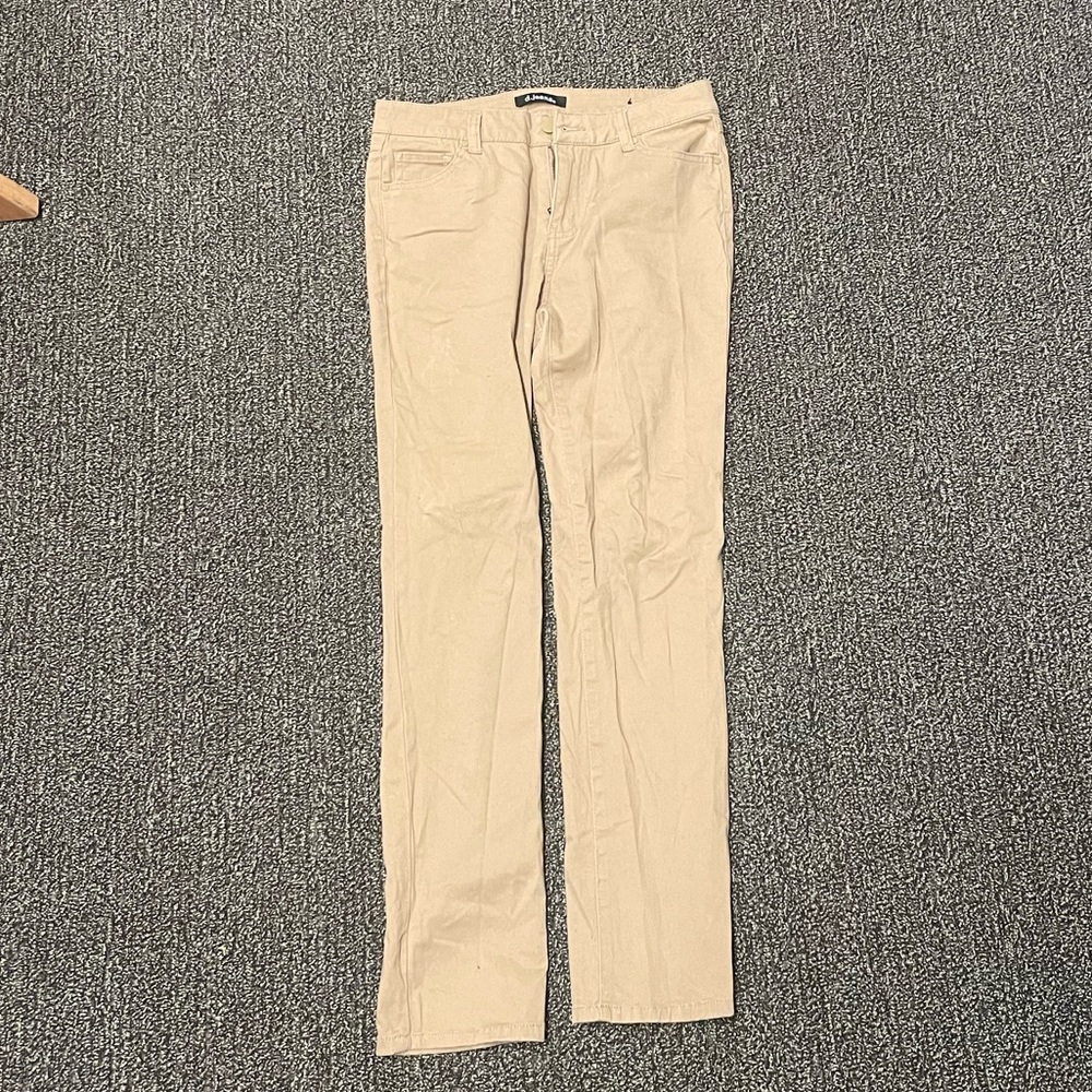 Brown Straight legged D. Jeans khakis